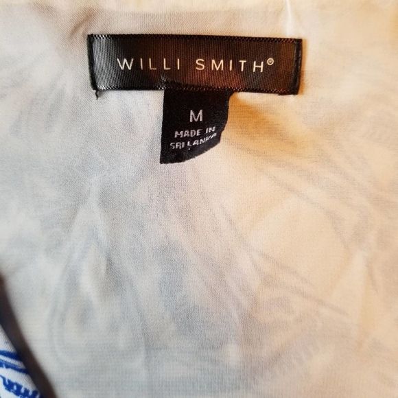 Willi Smith V-Neck Printed Fully Lined Tank - Picture 4 of 7